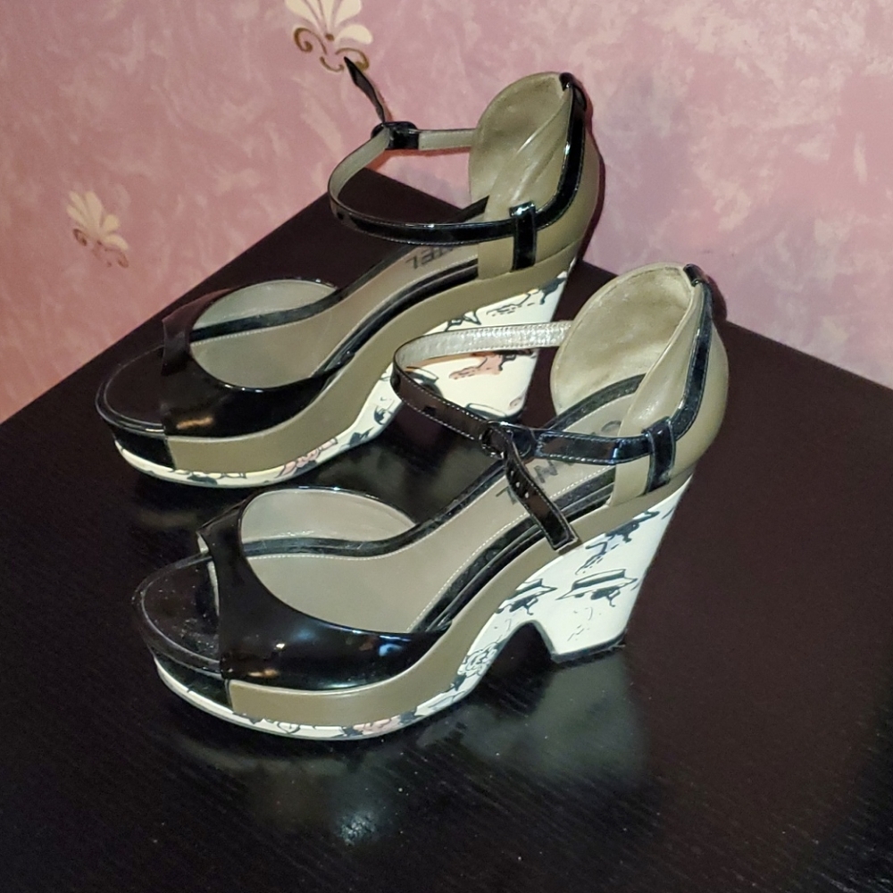 Chanel platform women's shoes